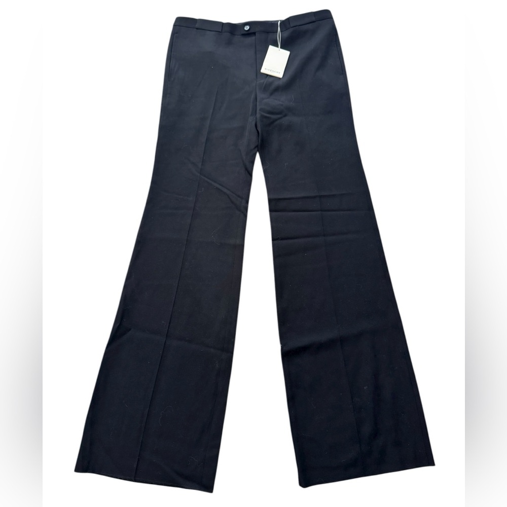 GIVENCHY***Men’s Black 100% laine Wool Wide-Leg Pants***Size 54***$1895